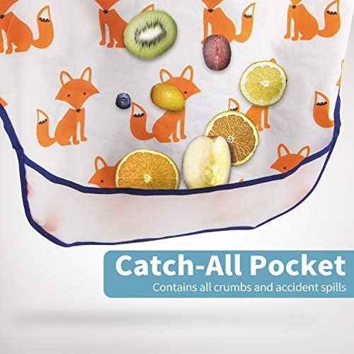 3 Pcs Long Sleeved Bib Set|Baby Waterproof Bibs - Image 3