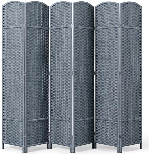 JOSTYLE Outdoor Privacy Screen 6-Panel Folding Room Divider Space Partition by Jostyle