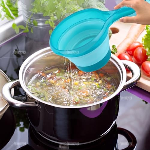 AUEAR, Folding Water Ladle Collapsible Spoon Scoop Cup - Image 6