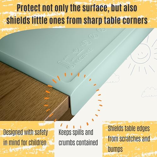 Silicone Craft Mat for Painting, PlayDoh and Art Projects - Image 2