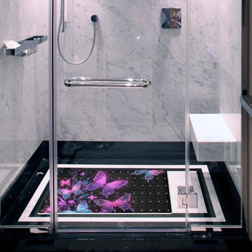 Non Slip Shower Mat Bathtub Mat 15.1x26.8 Inch, Quick Dry Bath Mat - Image 6