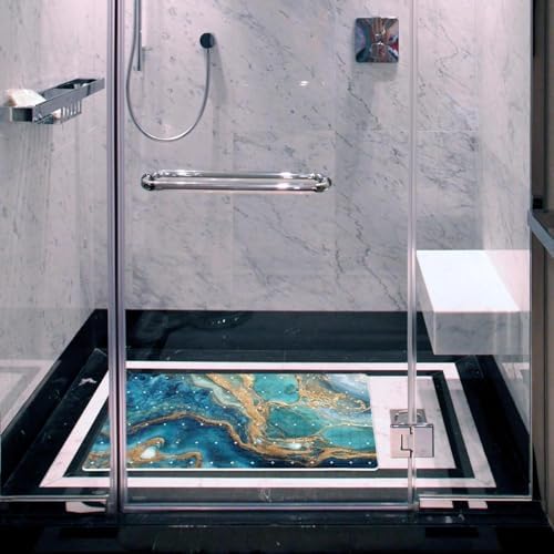 Non Slip Shower Mat Bathtub Mat 15.1x26.8 Inch, Quick Dry Bath Mat - Image 5