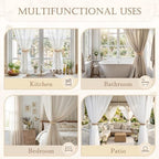 Boho Curtain Tiebacks, Braided Curtain Holdbacks - Image 6