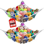 Handy Laundry Stuffed Animal Hammock Corner Net 2-Pack – Stuffed Animal Net & by Handy+Laundry