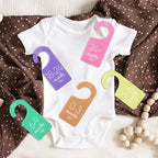Whaline Acrylic Baby Closet Dividers Pastel Hanging Infant Clothes Hanger - Image 7