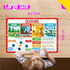 6 Pack Placemats for Kids, Non-Slip Washable Table Mat, Reusable Addition - Image 6