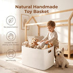 OIAHOMY 75L Large Blanket Basket Woven Storage Basket - Image 5