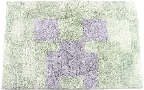 Jay Franco Minecraft Creeper Bath Rug 20 x 30 Inches Soft, Machine Washable by JayFranco