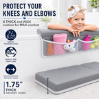 Comfortable Baby Bath Kneeler and Elbow Rest Pad Set, Non-Slip Bathtub Kneeling - Image 4