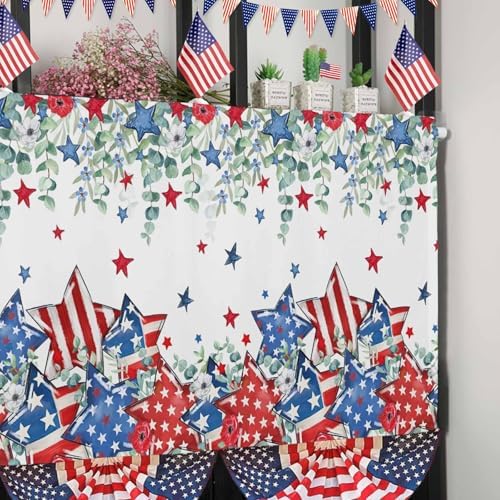 4th of July Kitchen Curtains Valances - Image 5