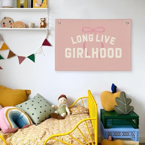 Long Live Girlhood Banner, Girl Nursery Decor, Toddler Girl Room Decor - Image 5