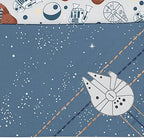 Lambs & Ivy Star Wars Signature Millennium Falcon 3-Piece Baby Crib Bedding Set - Image 5