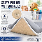 Comfortable Baby Bath Kneeler and Elbow Rest Pad Set, Non-Slip Bathtub Kneeling - Image 6