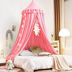 Kertnic Decor Princess Canopy for Girls Bed, Soft Smooth Playing Tent Canopy by Kertnic