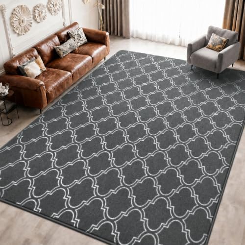 Keeko 6x9 Area Rugs for Living Room, Soft Washable Memory Foam Bedroom Rug by Keeko