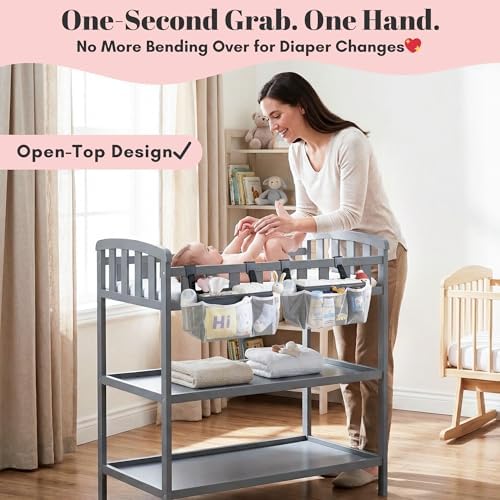 2-Pack Hanging Diaper Organizer - Image 5