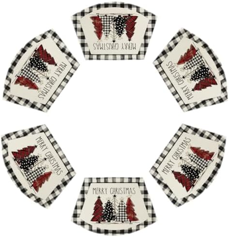 Artoid Mode Christmas Trees Wedge Shape Placemats by ArtoidMode