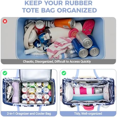 Nyton Organizer Insert for Original Large Bogg Bag Cover Beach Liner for XL - Image 3