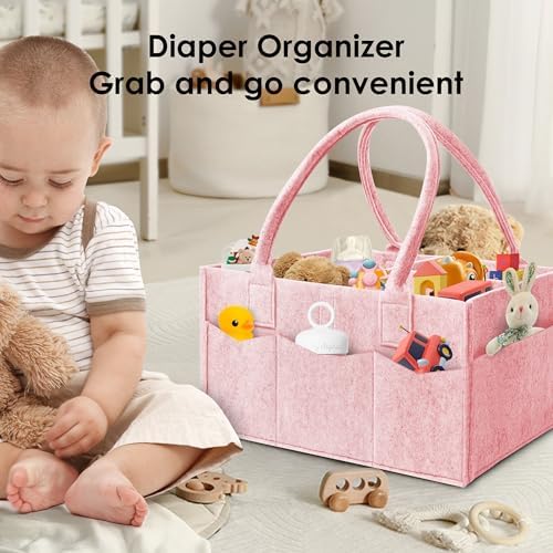 HIPHOP PANDA 2-Pack Diaper Caddy Organizer - Image 5