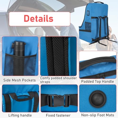 IBVIVIC Car Seat Travel Bag for Airplane, Heavy Duty Car Seat Bag for Air - Image 5