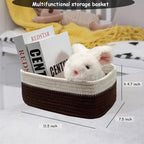 COMFY-HOMI 11.5"x7.5"x4.7" Storage Baskets - Image 3