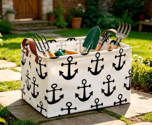 CLOCOR Rectangular Storage Basket, Collapsible Storage Bin, Gift Baskets - Image 2