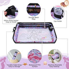 COOLBEBE Airplane Tray Table Cover, Foldable Travel Tray Cover - Image 6