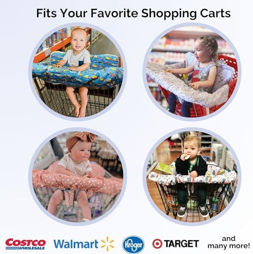 Suessie Shopping Cart Cover and High Chair Cover, Sweet Dreams - Image 4