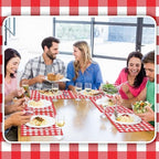 Lincia 100 Pcs Checkered Paper Placemats, 11 x 17 Inch - Image 3