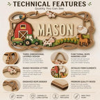Custom Farm Nursery Name Sign - Image 7