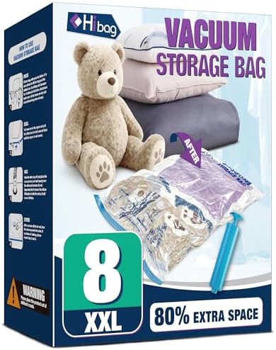 XXL Jumbo Vacuum Seal Storage Bags Extra Large by HIBAG