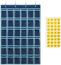 SAVERHO 36 Clear Pockets Classroom Pocket Chart by SAVERHO