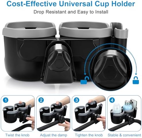 Accmor Stroller Cup Holder - Image 7