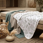Muslin Swaddle Blankets for Newborn, 3 Pack Breathable Soft Receiving Blanket - Image 6