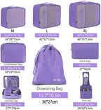 BAGAIL 8 Set Packing Cubes Luggage Packing Organizers - Image 2