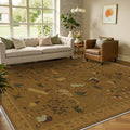 BESBLEE 8X10 Area Rug for Living Room, Animal Washable Non Slip by BESBLEE