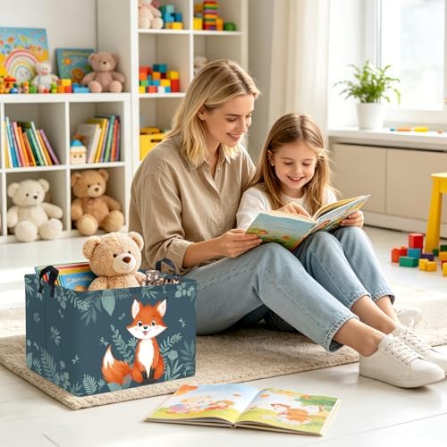 Clastyle Large Animal Baby Shower Bakset Foldable Kid Laundry Hamper - Image 4