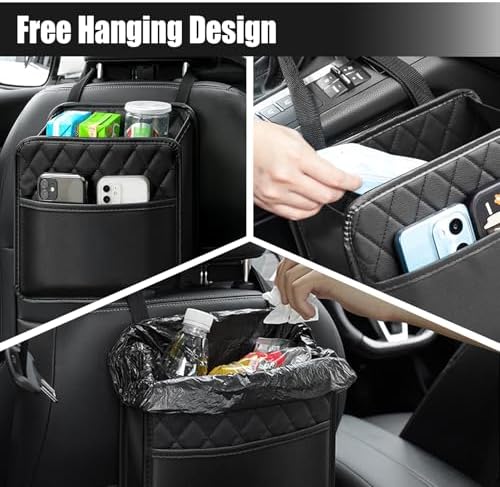 Foldable Car Seat Back Organizer, Large Capacity Hanging Car Backseat Storage - Image 5