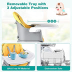 BABY JOY Baby High Chair, 8 in 1 Convertible Highchair - Image 4