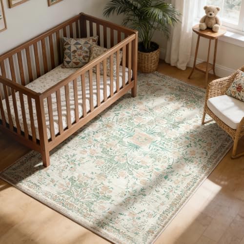 Washable Area Rugs 5'x7', Ultra Soft Carpet by BGASZMakeYourHomeMoreCozy