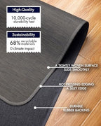 Baroyal Office Chair Mat for Hardwood Floor Under Desk Computer Rolling Chair - Image 4