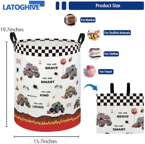 Baby Laundry Hamper kids laundry Basket Waterproof Laundry Bag - Image 2