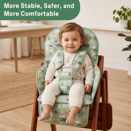 Kocpudu High Chair Pad, high Chair Cushion - Image 2