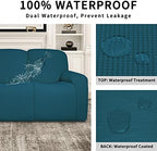 Easy-Going 100% Dual Waterproof Recliner Sofa Cover, 8-Pieces Stretch Relining - Image 3