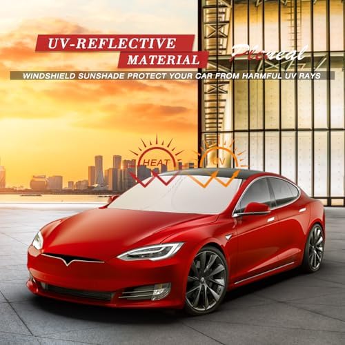 Car Windshield Sun Shade UV Reflector Foldable Front Window SUV - Image 5