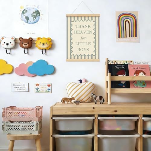 Boys Nursery Decor, Thank Heaven - Image 4