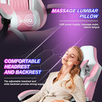 Gaming Chair with Footrest, High Back Gaming Chairs PVC Leather Ergonomic Gamer - Image 6