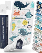 homerella Bathtub Mat Non Slip Kids 40x16 Baby Bath Mat Non Slip Anti Mold by Homerella