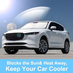 TINGLU Sun Shade for Mazda CX5 CX-5 2017-2025 2026 Accessories Windshield Sun - Image 5