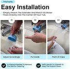Bath Helper - Bath Tub Faucet Extender - Guides Water Directly from Faucet to - Image 4